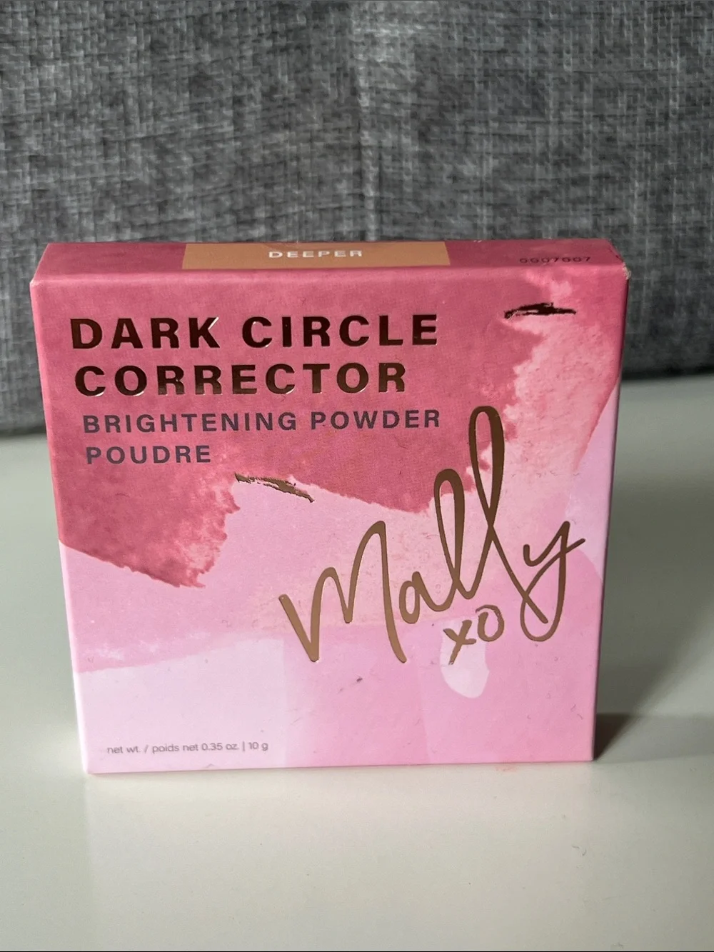 Mally Beauty Dark Circle Corrector Brightening Powder - Pink